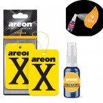 Areon 30ml Blue Blaster ve  Areon X Vanilla Oto Araç Kokuları 2 Adet