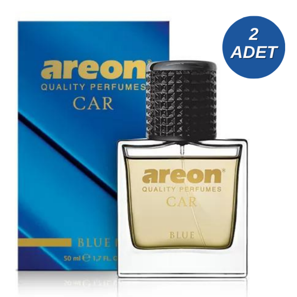 Areon 50ml Blue Araç Parfümü 2 Adet