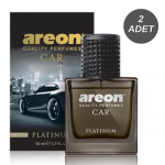 Areon 50ml Platinium Araç Parfümü 2 Adet
