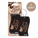 Areon Captain Black Party Oto Araç Kokusu 3 Adet