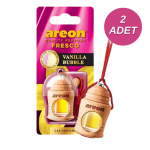 Areon Fresco Vanilla Bubble Oto Araç Kokusu 2 Adet