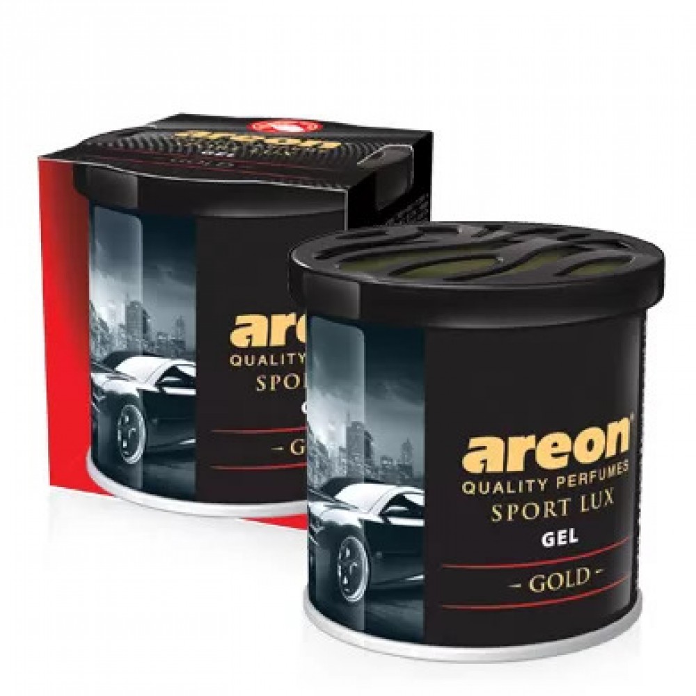 Areon Gel Can Sport Lux Gold Bardaklık Oto Araç Kokusu