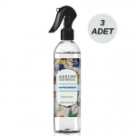 Areon 300ml Silver Linen Oda Spreyi 3 Adet