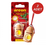 Areon Fresco Strawberry Oto Araç Kokusu 2 Adet