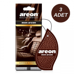 Areon Mon Leather Interior Oto Araç Kokusu 3 Adet