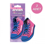 Areon Fresh Wave Dry Bubble Gum Oto Araç Kokusu 3 Adet