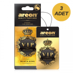 Areon Vip Black King Oto Araç Kokusu 3 Adet