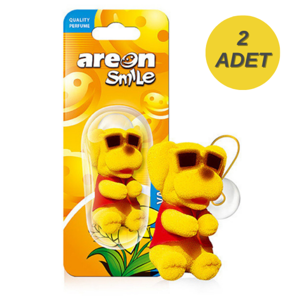 Areon Smile Vanilla Oto Araç Kokusu 2 Adet