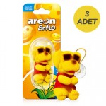 Areon Smile Vanilla Oto Araç Kokusu 3 Adet