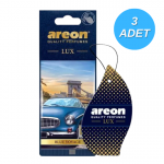 Areon Lux Blue Voyage Oto Araç Kokusu 3 Adet