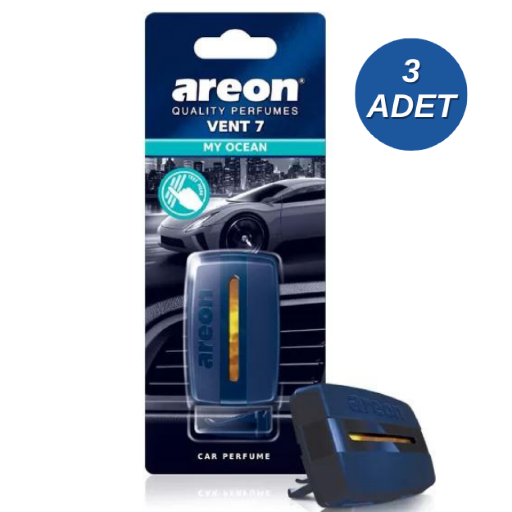 Areon Vent 7 My Ocean Araç Klima Kokusu 3 Adet