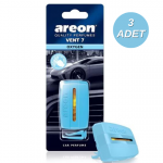 Areon Vent 7 Oxygen Araç Klima Kokusu 3 Adet