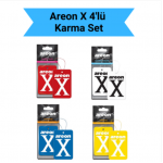 Areon X Süper Karma 4'lü Set 