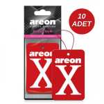 Areon X Bubble Gum Kırmızı Oto Araç Kokusu 10 Adet