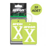 Areon X Mountain Fresh Yeşil Oto Araç Kokusu 10 Adet