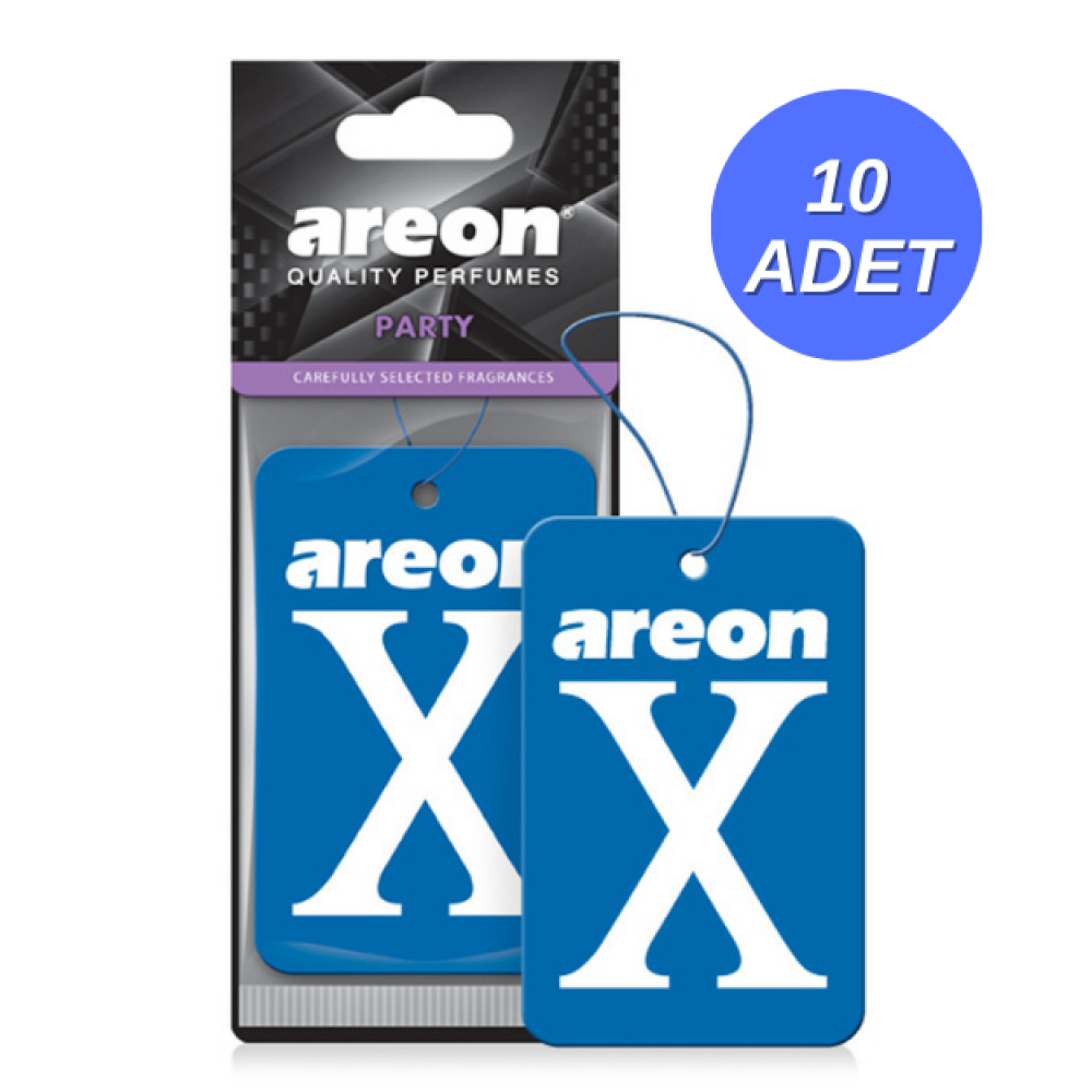 Areon X Party Mavi Oto Araç Kokusu 10 Adet