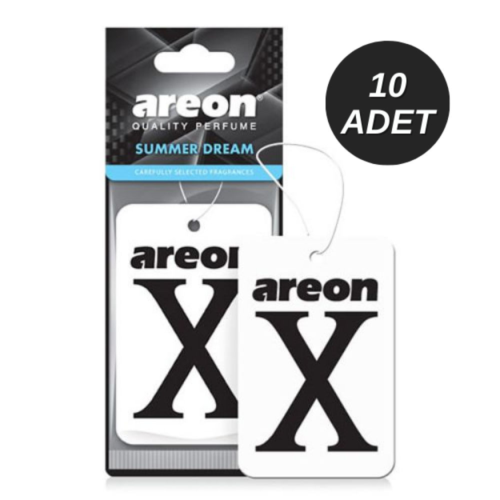 Areon X Summer Dream Beyaz Oto Araç Kokusu 10 Adet