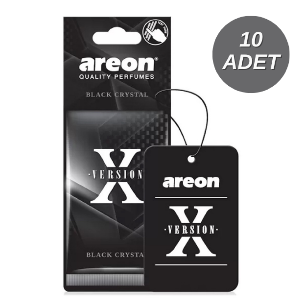 Areon X Version Black Crystal Oto Araç Kokusu 10 Adet