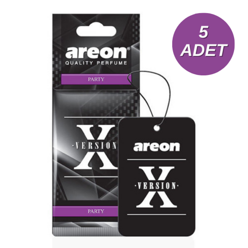 Areon X Version Party Oto Araç Kokusu 5 Adet