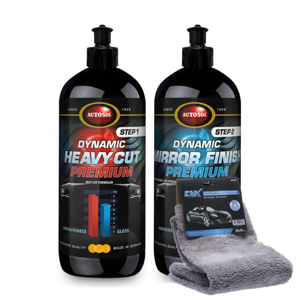 Autosol Boyasız Ağır Çizik ve Hare Giderici Pasta Cila Bezi 2 x 1 lt.