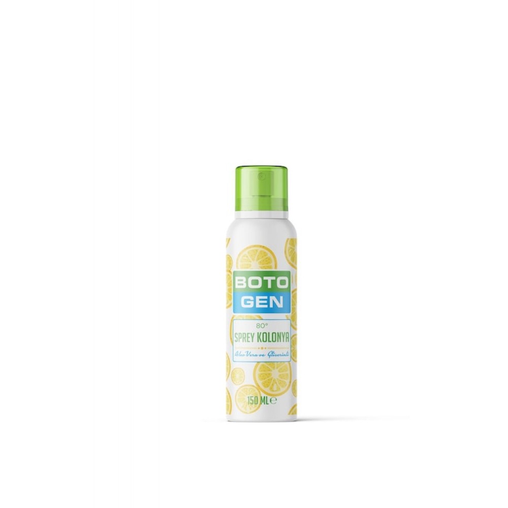 Botogen 80° Aerosol Sprey Limon Kolonyası 150 ml