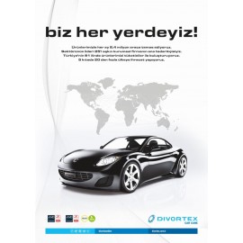 Divortex DVX Sandviç Tip Yarı Esnek ve Sert Makine Tabanı 170 mm