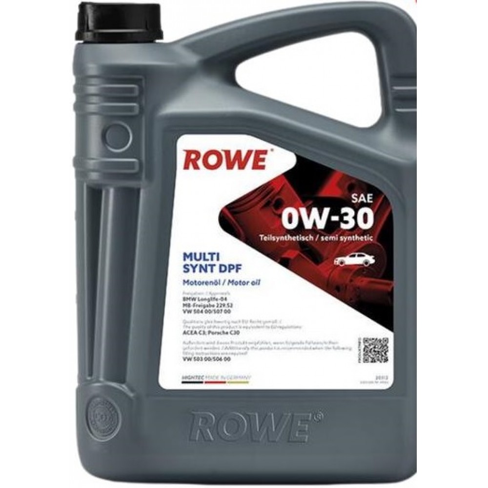 Rowe Hıghtec Multı Synt Dpf Sae 0W-30 4l