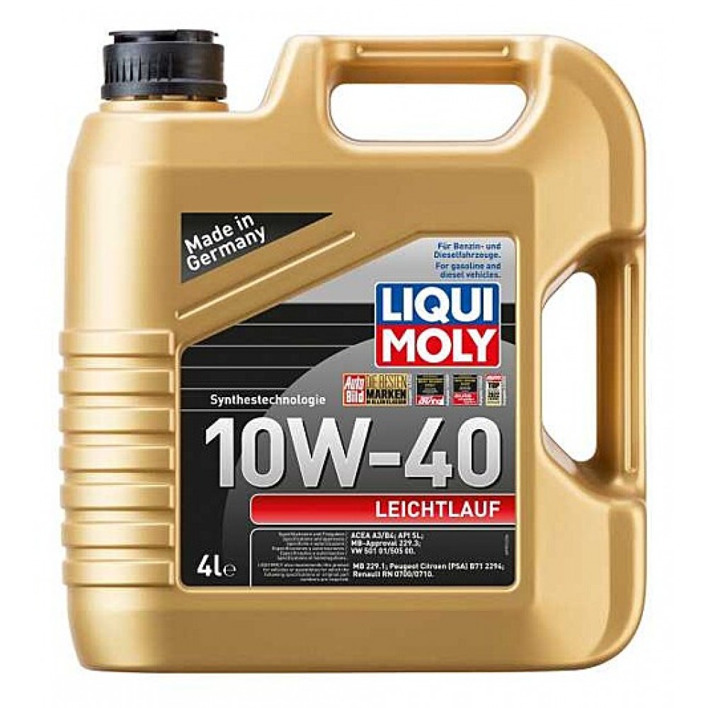 Liqui Moly Leichtlauf 10W-40 4 litre 9501