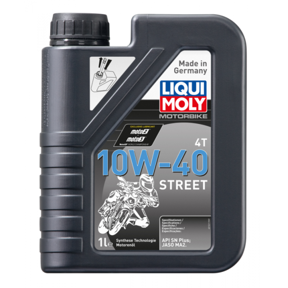 Liqui Moly 10W-40 4T Street Motosiklet Motor Yağı 1 Litre 1521
