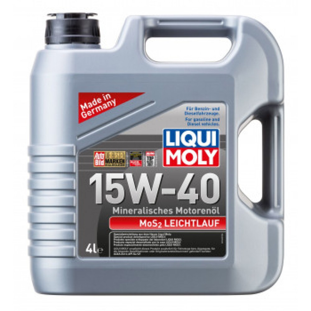 Liqui Moly MoS2 Leichtlauf 15W-40 Motor Yağı 4 Litre 2631
