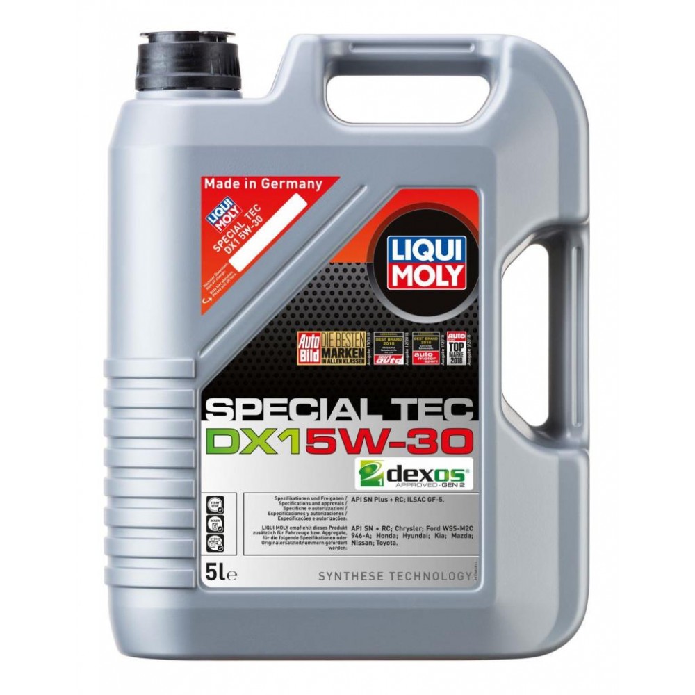 Liqui Moly Special Tec DX1 Gen 2 5W-30 Motor Yağı 5 lt. 20969