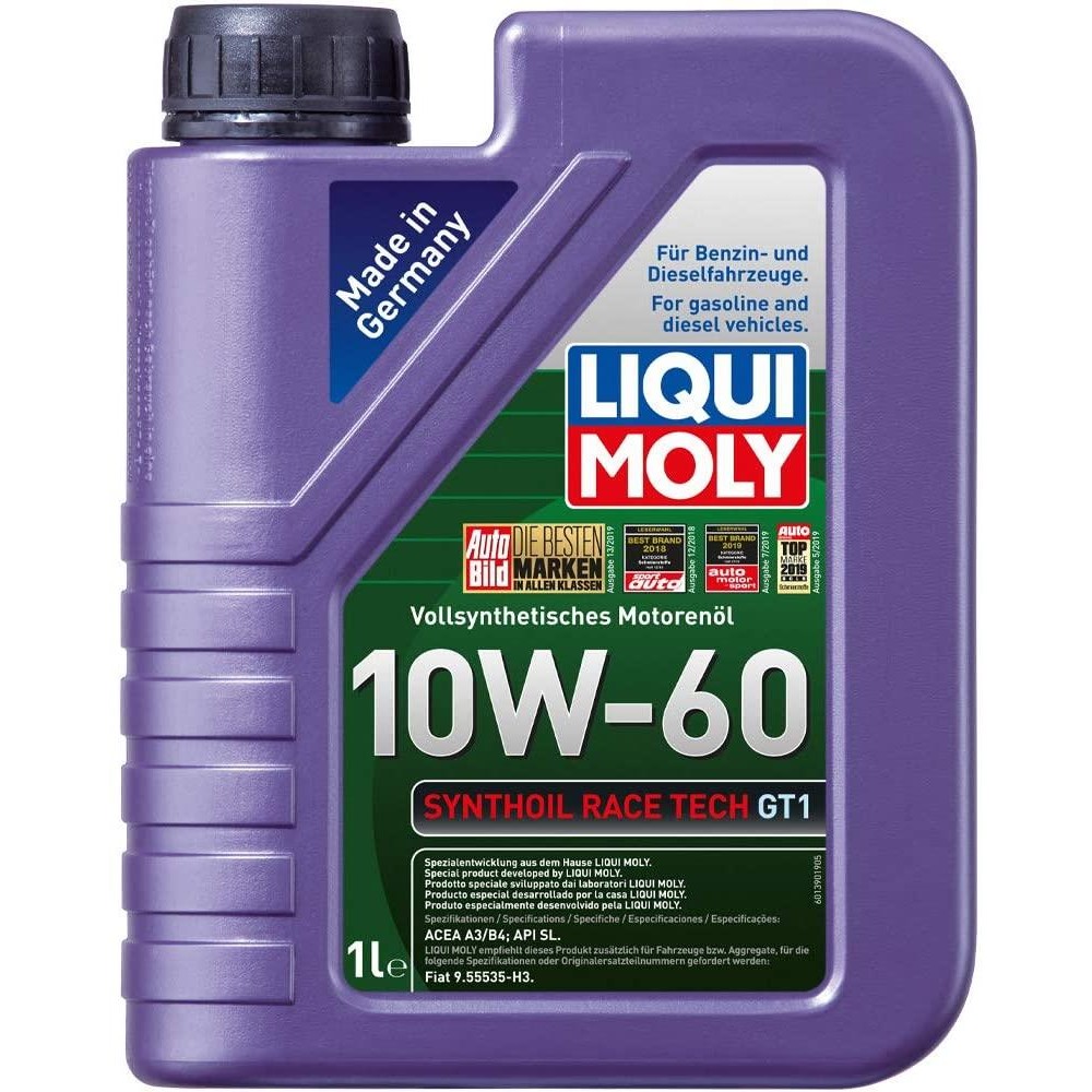 Liqui Moly Synthoil Race Tech GT1 10W-60 Sentetik Motor Yağı 1 lt.  8908 