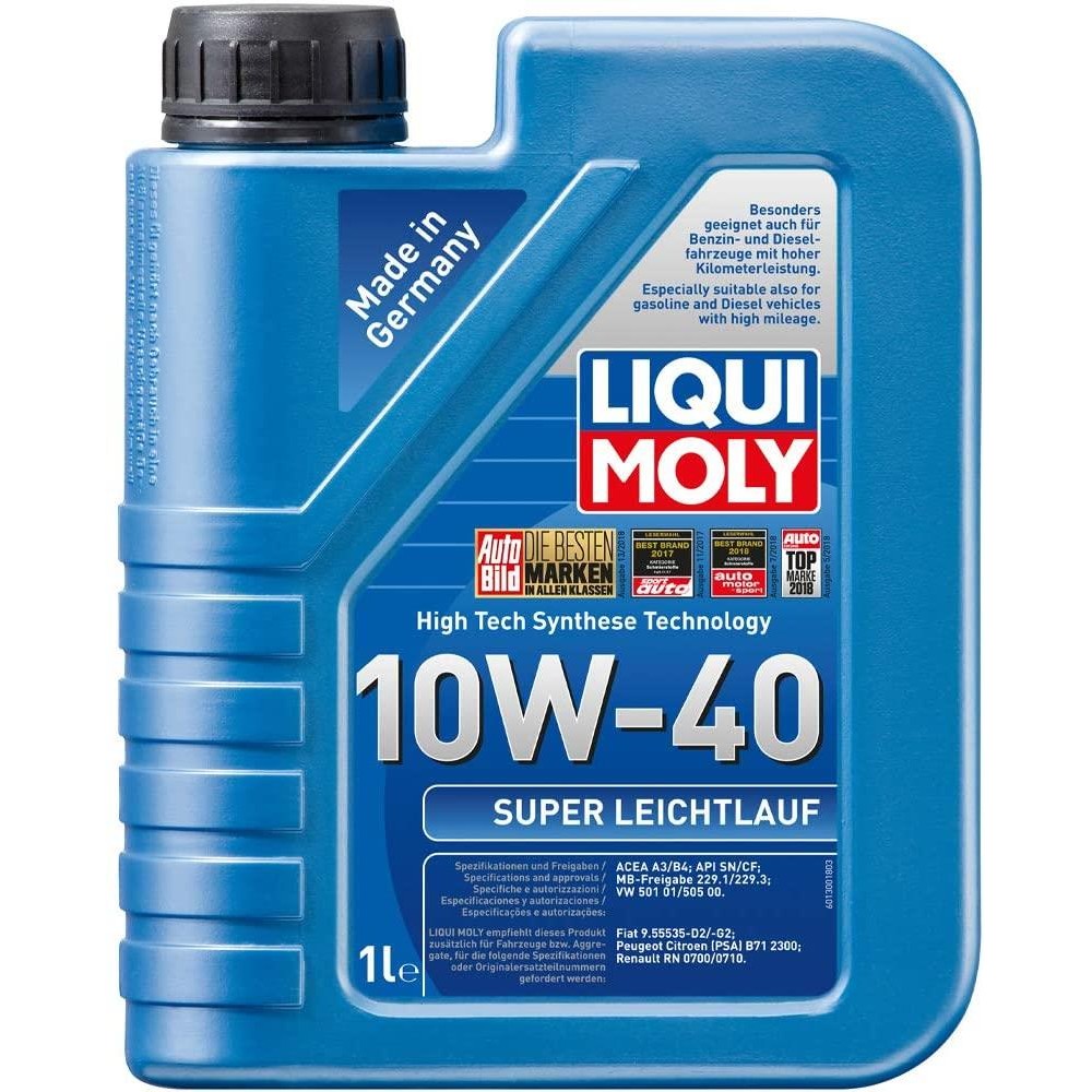 Liqui Moly Super Leichtlauf 10W40 Motor Yağı Süper Sentetik 1 Lt. 9503 