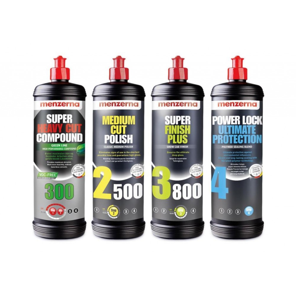 Menzerna Pasta Hare Cila Boya Koruma Seti 4 x 1000 ml.