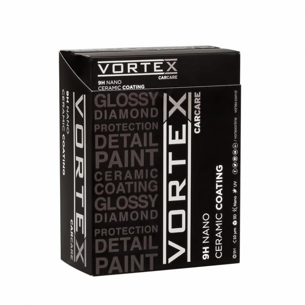 Vortex 9H Nano Seramik Kaplama Second Edition 30 m